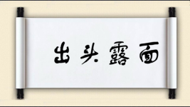 出头露面对对子 出头露面对对子图片